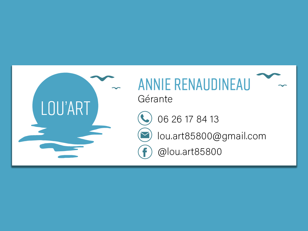 Signature mail de Lou'art