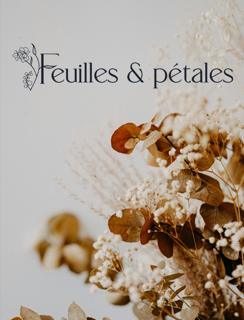 Feuilles et pétales