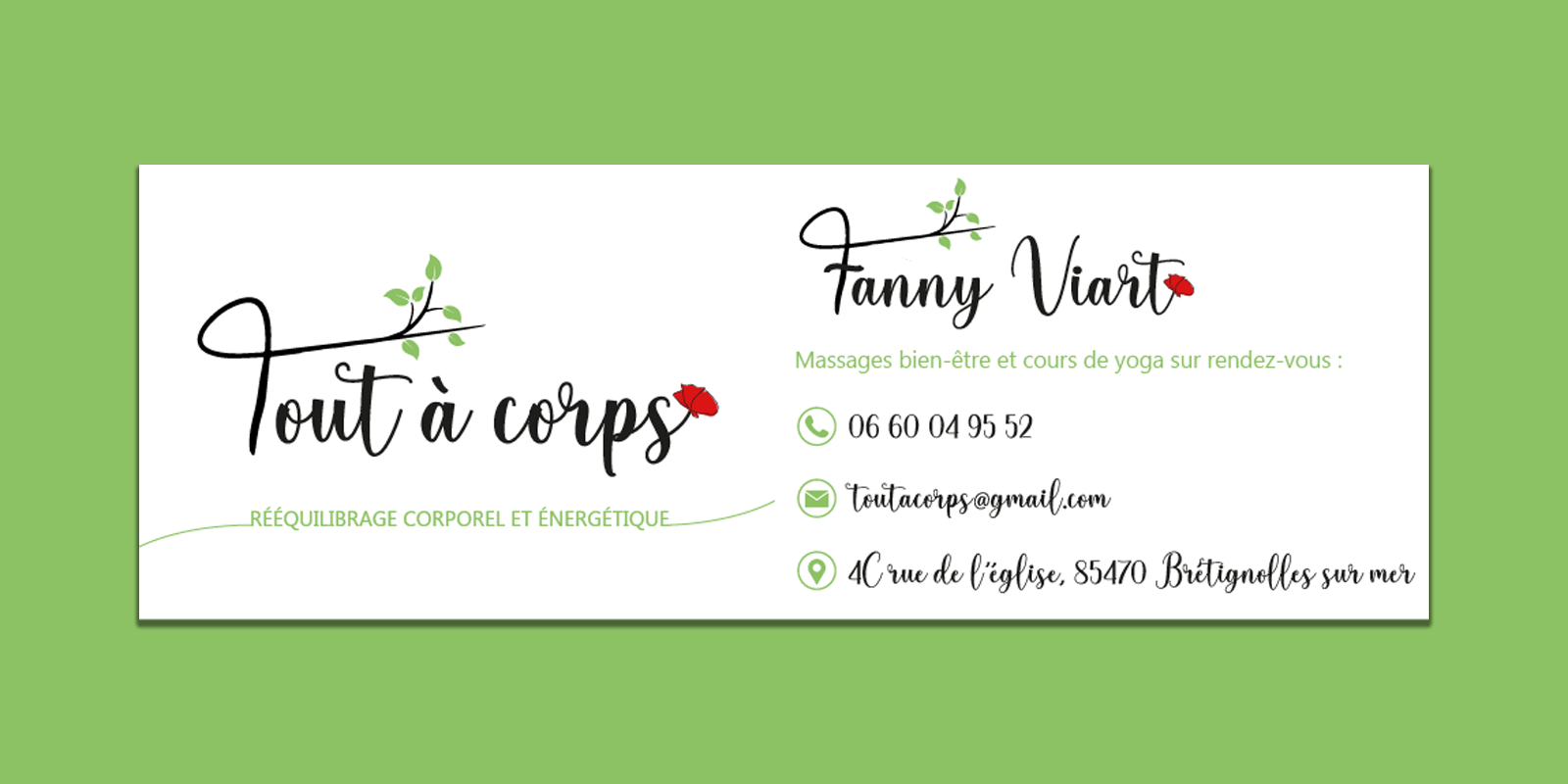 Signature mail de Tout à corps